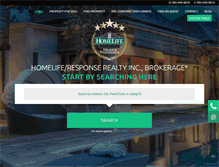 Tablet Screenshot of homeliferesponse.com